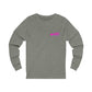 Pink wHiPi. (Back) Long Sleeve Tee