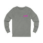 Pink wHiPi. (Back) Long Sleeve Tee