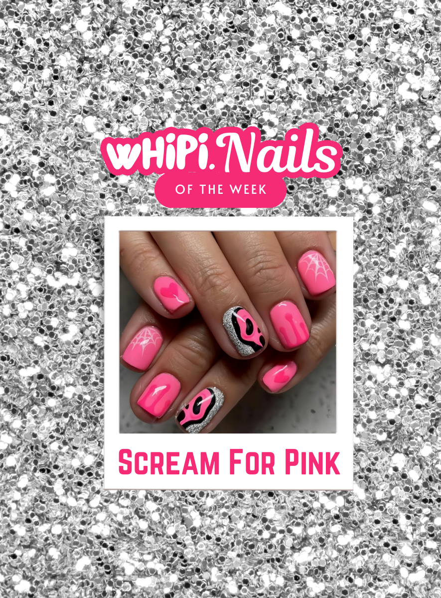 wHiPi. Press On Nails - Scream for Pink