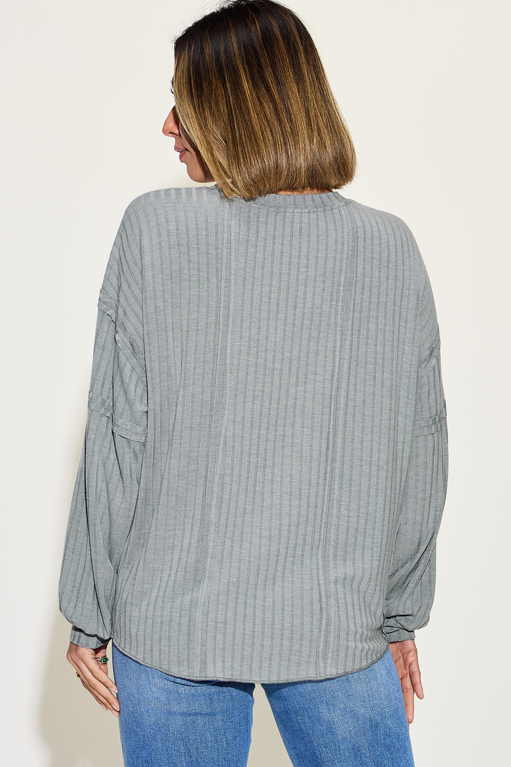 wHiPi. Basics Ribbed Long Sleeve