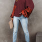 Sequin Drop Shoulder Sweater