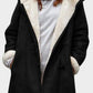 Full Size Pocketed Long Sleeve Hooded Toggle Jacket