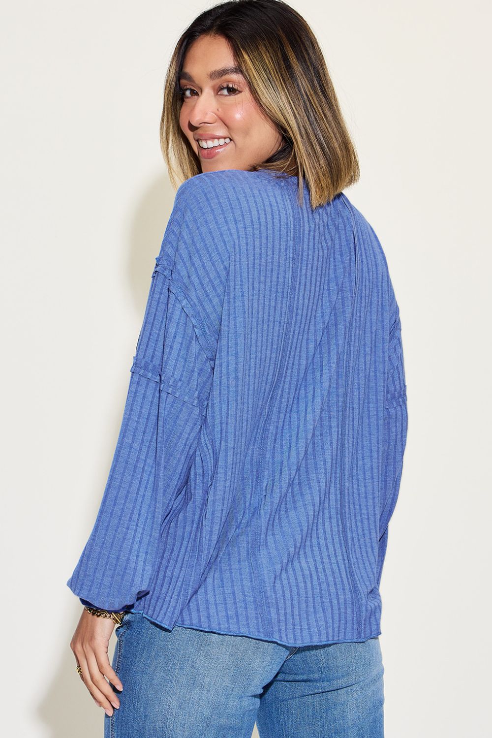 wHiPi. Basics Ribbed Long Sleeve