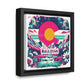 Salida Co Canvas Wraps Square Frame