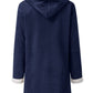 Full Size Pocketed Long Sleeve Hooded Toggle Jacket