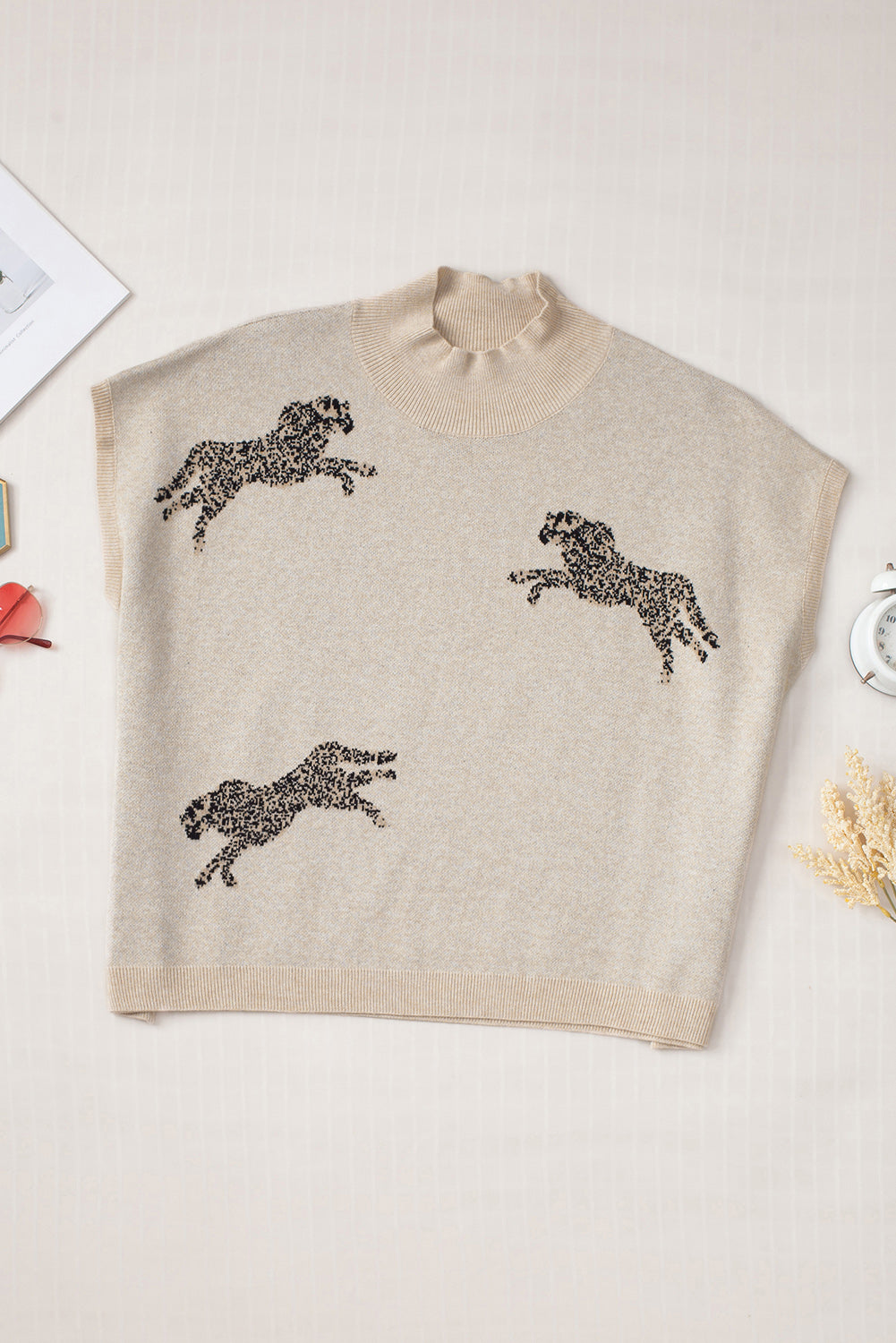 Cheetah Animal Sweater