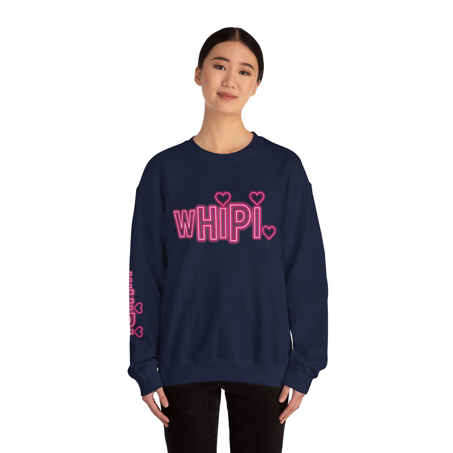 XOXO, wHiPi. Crewneck Sweatshirt (S‑5XL)