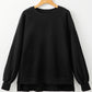 Round Neck Long Sleeve Sweatshirt