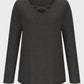 Crisscross V-Neck Long Sleeve T-Shirt