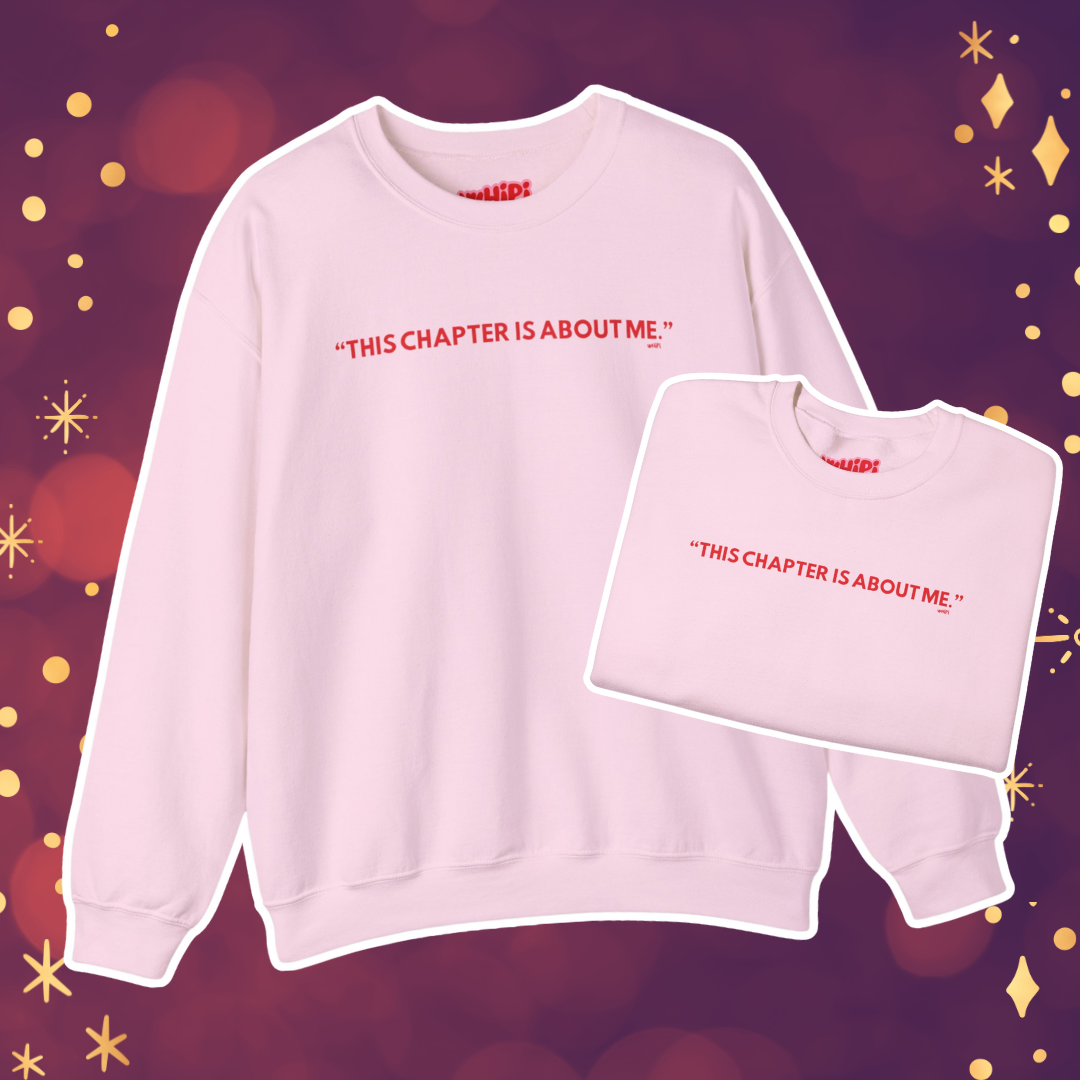 "This Chapter is About Me." Crewneck Sweatshirt