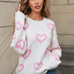 Oversized Heart Sweater