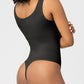 Scoop Neck Wide Strap Shaping Bodysuit