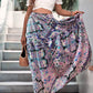 Printed Maxi Skirt