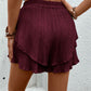 Perfee Tied Layered High Waist Shorts