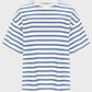 Striped Round Neck Half Sleeve T-Shirt