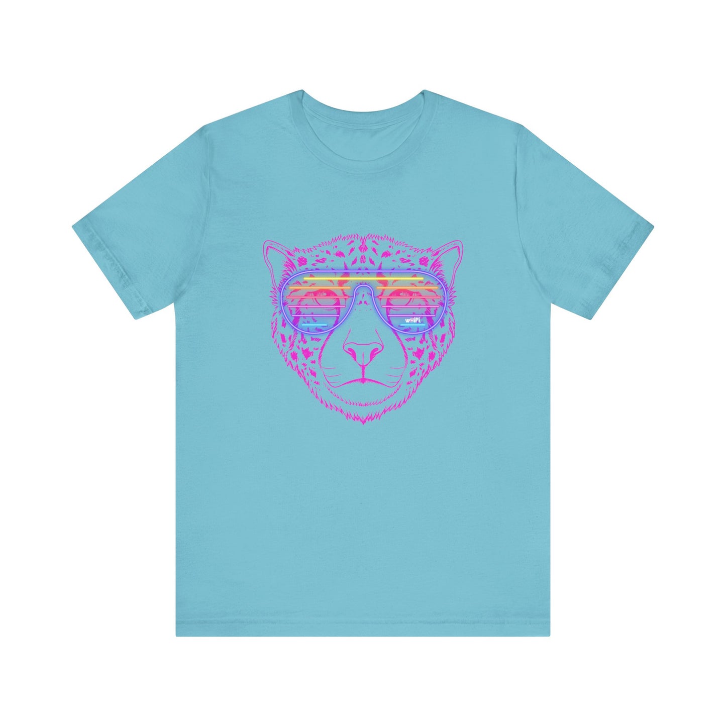 Neon Cheetah Graphic Tee