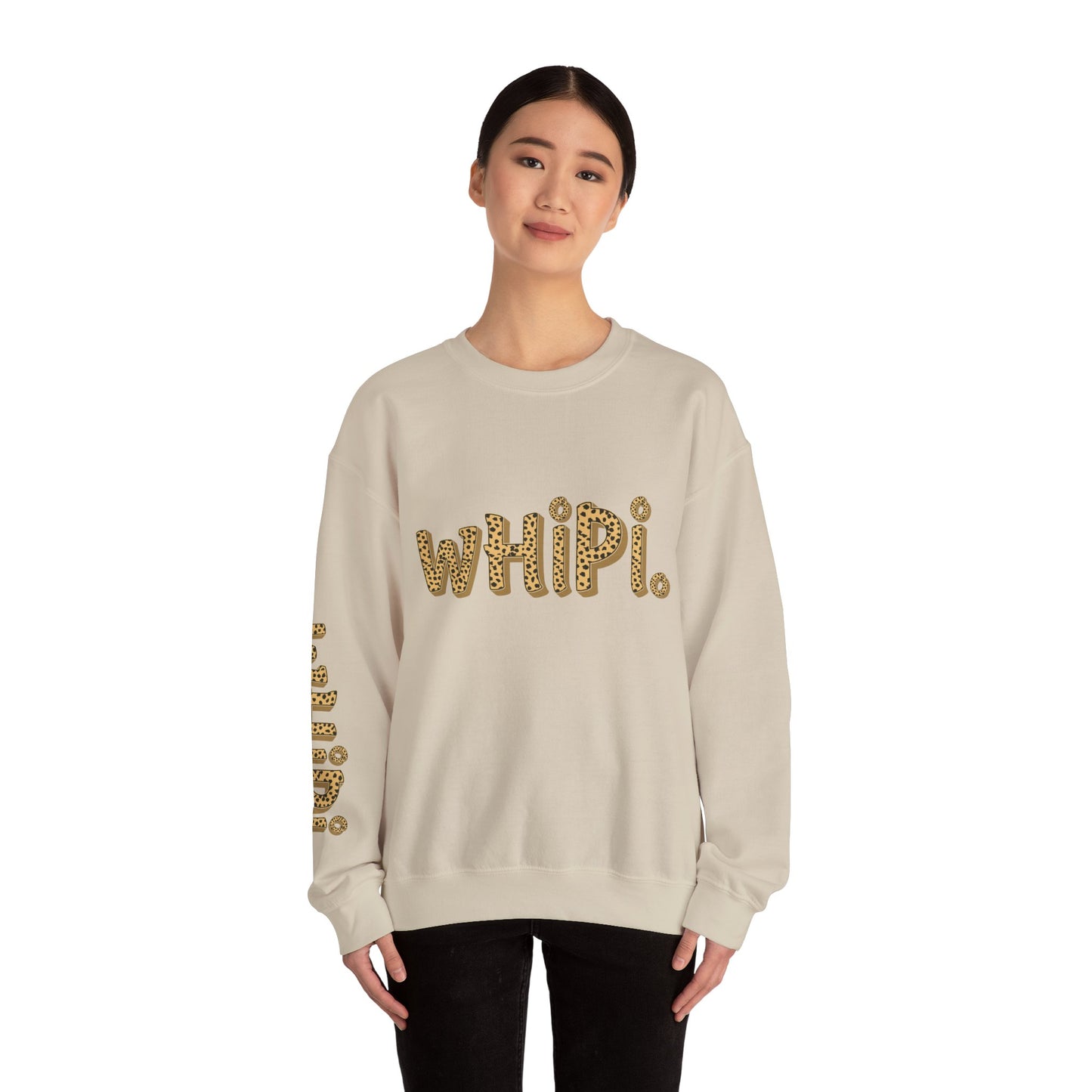 Flirtin’ with wHiPi. Crewneck Sweatshirt (S‑5XL)