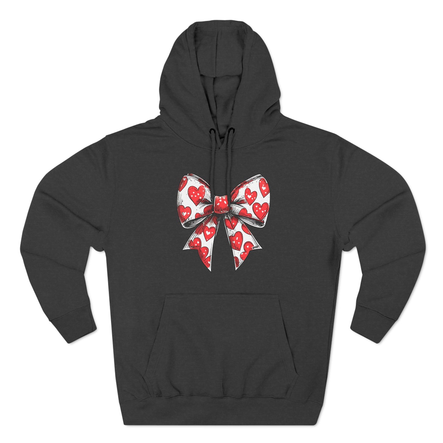 Sweetheart Bow Fleece Hoodie (S-3X)