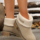 Thermal Fuzzy Block Heel Boots