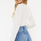 Kancan Distressed Button-Fly High Waist Denim Shorts