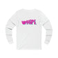 Pink wHiPi. (Back) Long Sleeve Tee