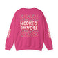 Hooked On You Crewneck Sweatshirt – Candy Cane Bubble Letters Edition