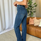 RFM Full Size High Rise Straight Tummy Control Jeans