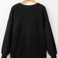 Round Neck Long Sleeve Sweatshirt