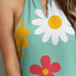 FAM-FAM Flower Grecian Neck Tank