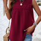 Devine Swiss Dot Round Neck Tank