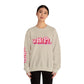 wHiPi. Wear Your Heart On Your Sleeve Crewneck Sweatshirt (S‑5XL)