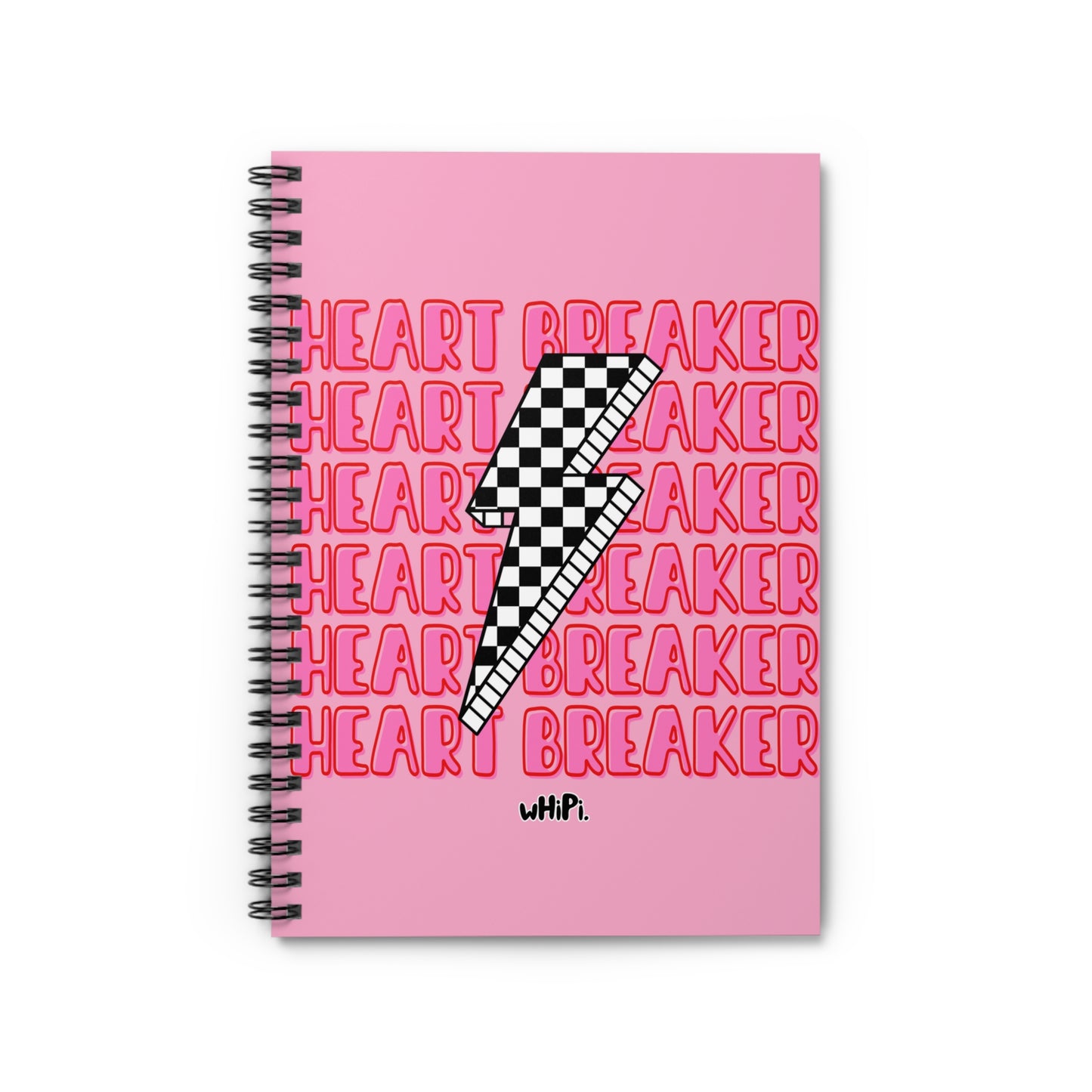 Heartbreaker Journal Spiral Notebook - Ruled Line