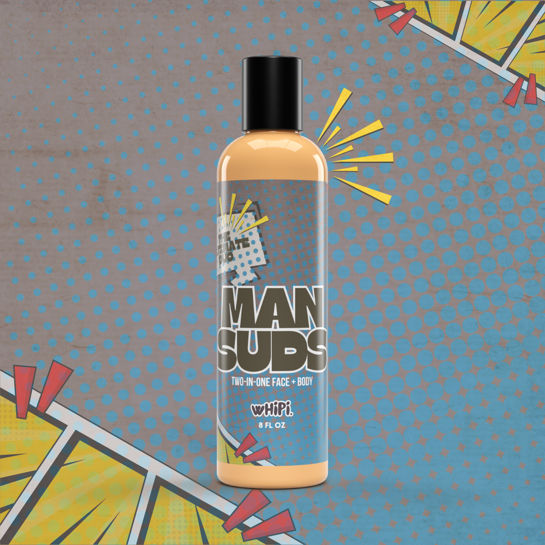 MAN SUDS—Two-in-One Face + Body Wash