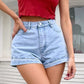 Denim Shorts with Pockets