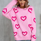 Oversized Heart Sweater