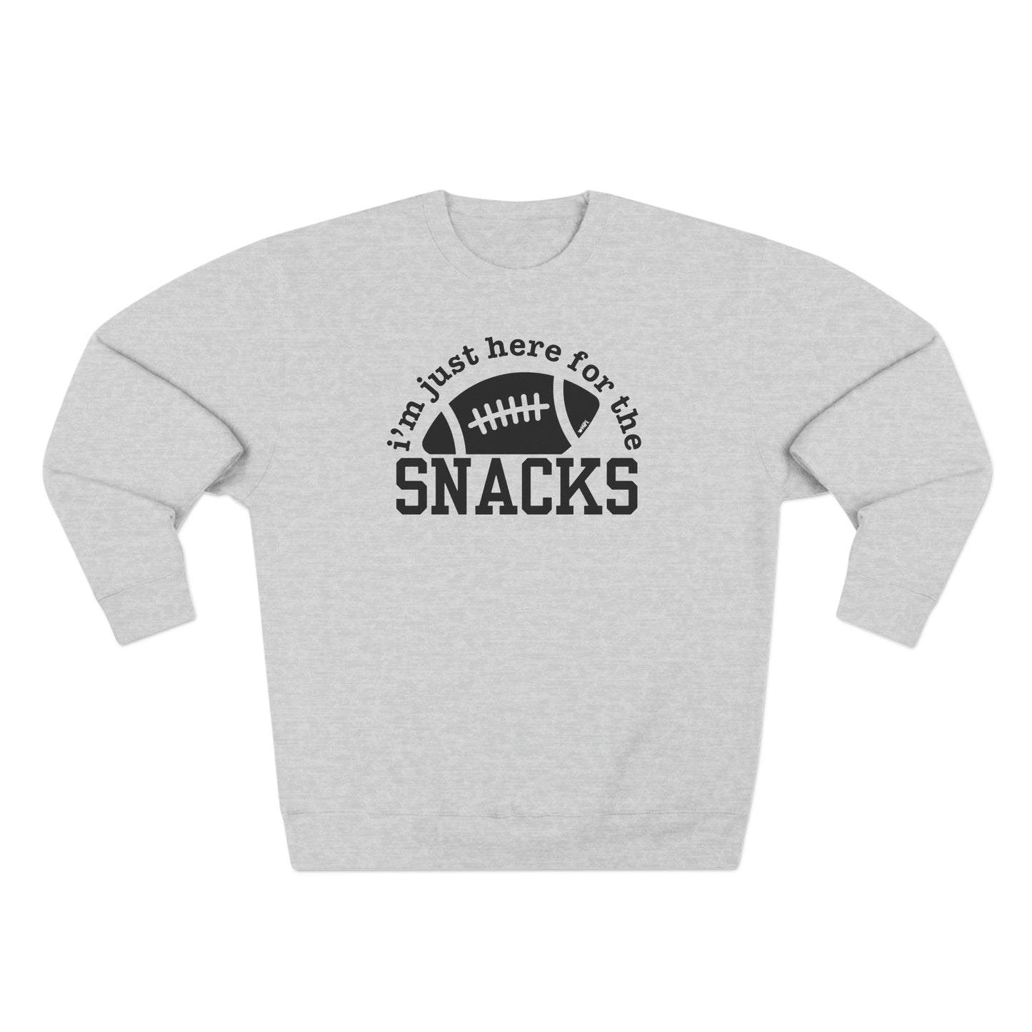 Here for the Snacks Crewneck Sweatshirt