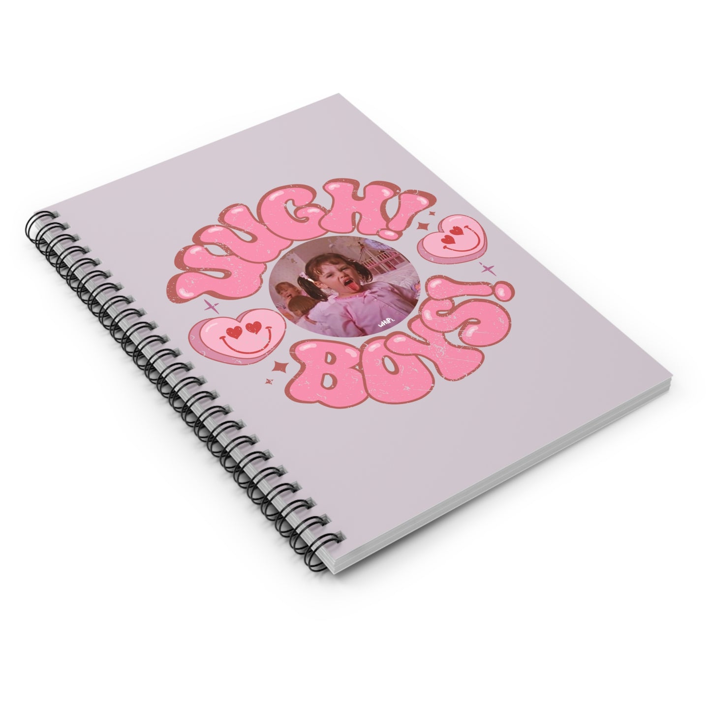 UUGH BOYS Journal Spiral Notebook - Ruled Line