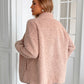 Ivy Lane Zip Up Long Sleeve Fuzzy Jacket