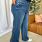 RFM Full Size High Rise Tummy Control Wide Leg Jeans