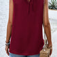 Devine Swiss Dot Round Neck Tank