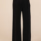 Mittoshop Elastic Waist Pants with Side Pockets