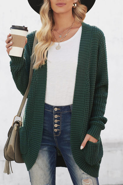 Cozy Knit Pocketed Cardigan