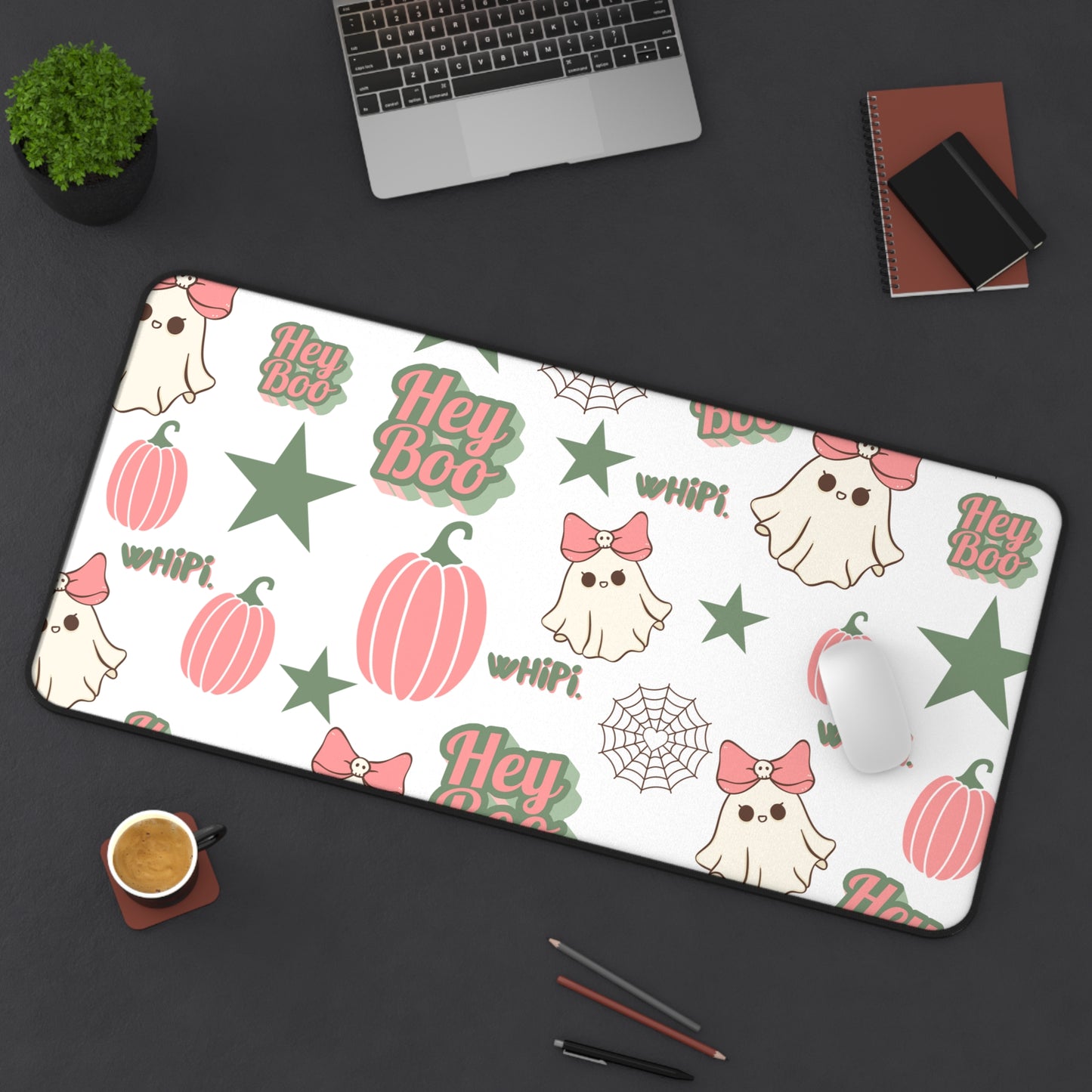 Hey Boo Desk Mat