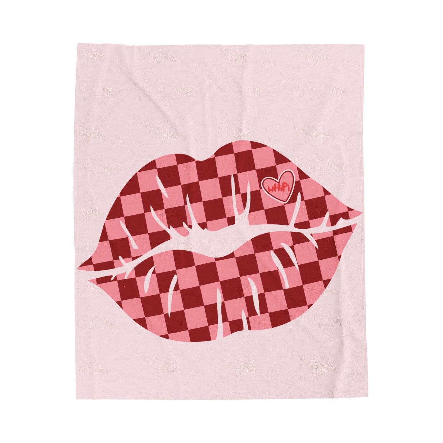 Love Lips Plush Blanket