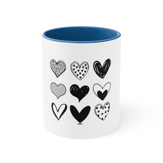 Hearts Mug