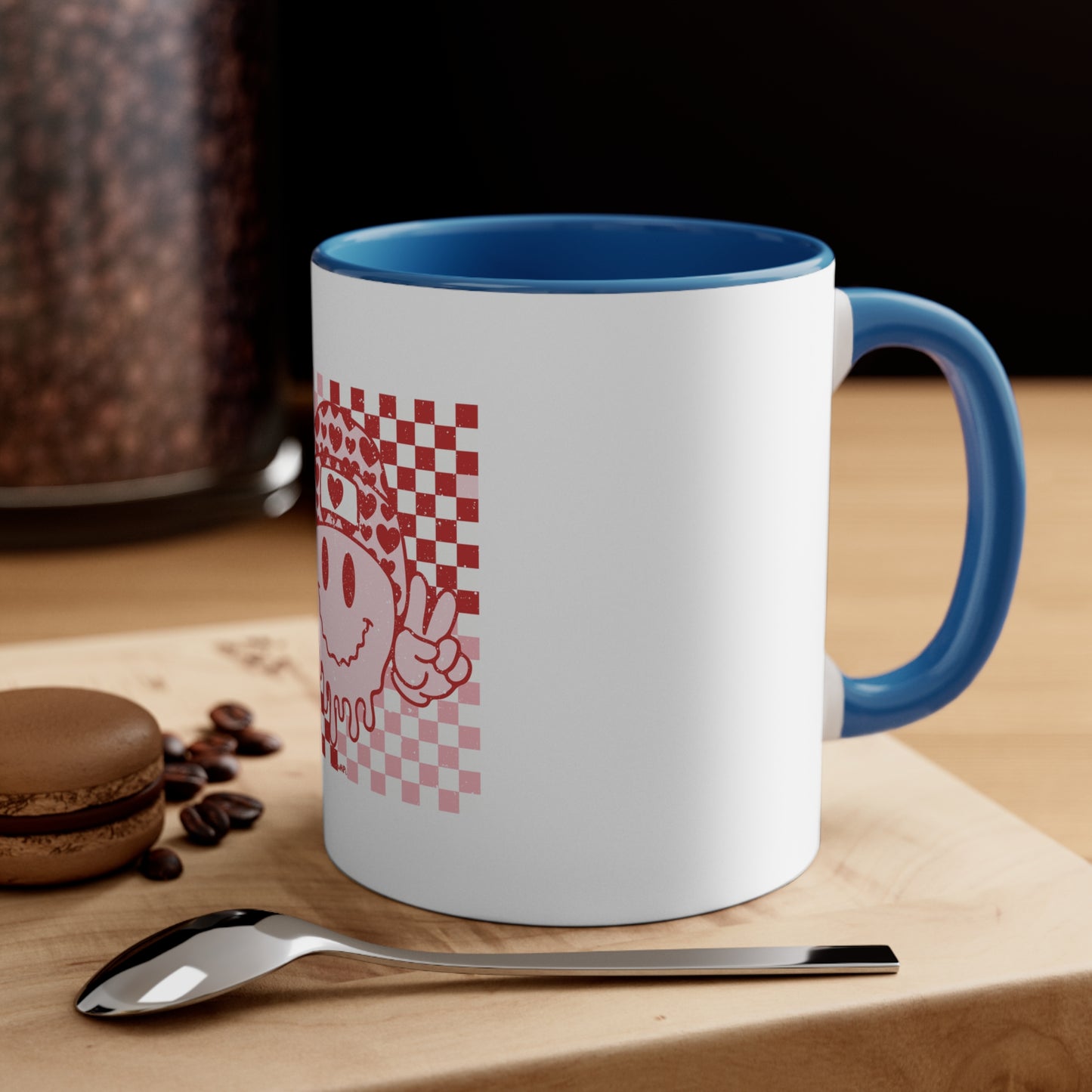 Checkered Love Mug