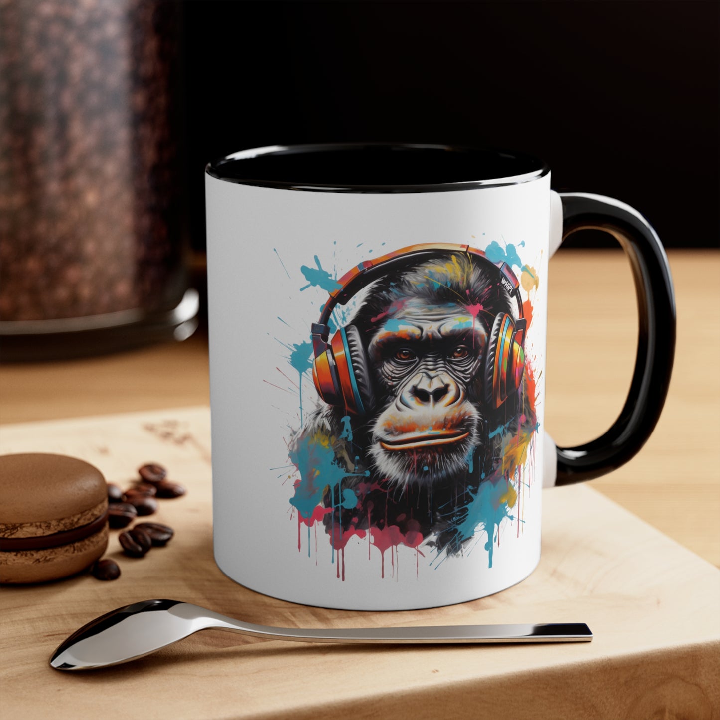 DJ Gorilla Ceramic Mug