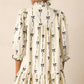 "We're Here for the Bows" Ivory Oversized Knee-Length Dress—Small-3XL