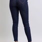 Judy Blue Full Size Heart Shaped Back Pockets Skinny Jeans