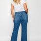 bytos Full Size Cat's Whiskers Mid Rise Ankle Jeans